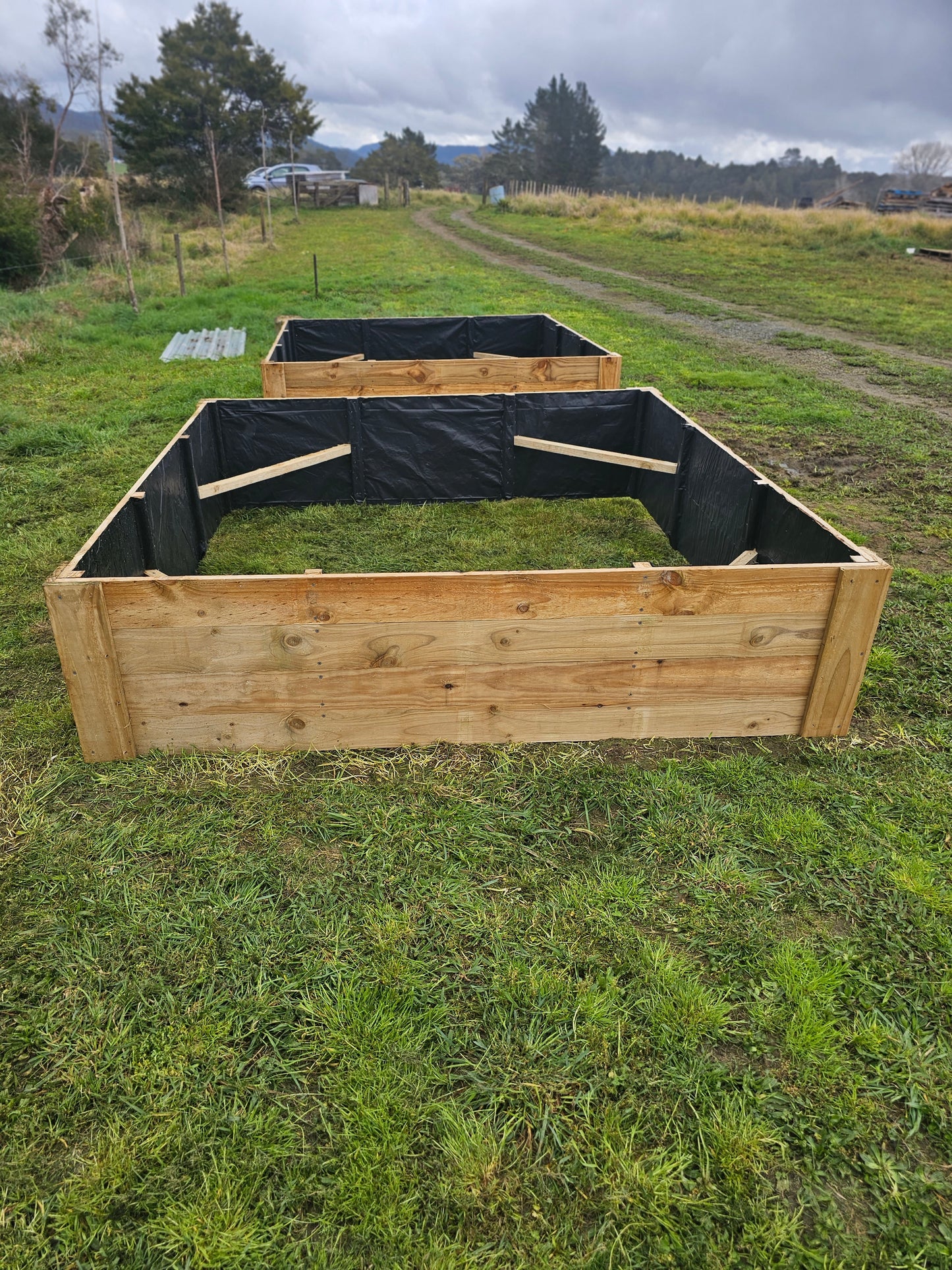 Large Raised Planters
