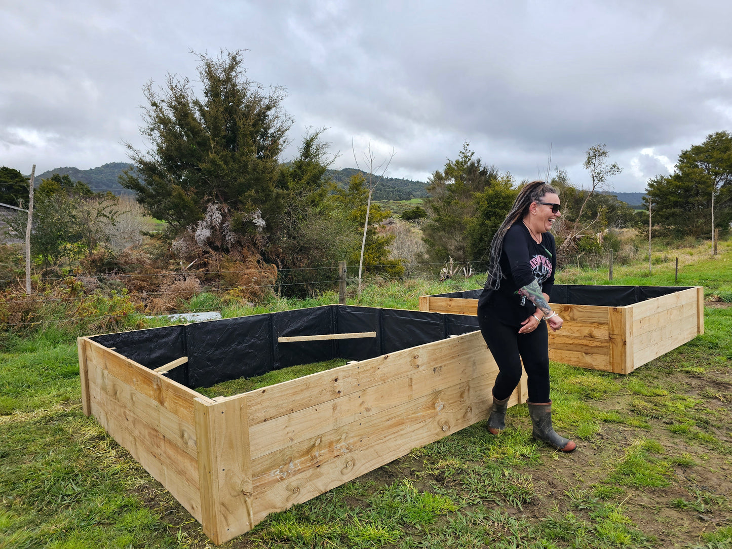 Large Raised Planters